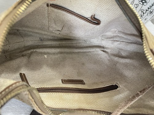 Dooney Bourke braun DB Logo Hobo Schulter Handtasche Lederriemen Medium - Bild 9 von 12