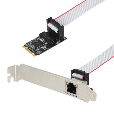 M.2 to 2.5G Gigabit NIC 2500M Ian Network Adapter M2(B+M Key) I226 chip