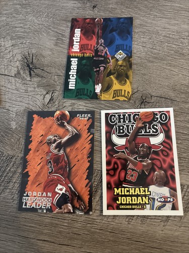 1998-99 Upper Deck UD Choice Michael Jordan Checklist #200 Fleer Hardwood Hoops