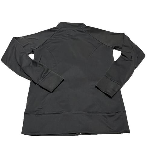 Under Armour All Season Gear Jacket Women’s XS Charcoal Gray Full Zip Mock - Picture 2 of 14