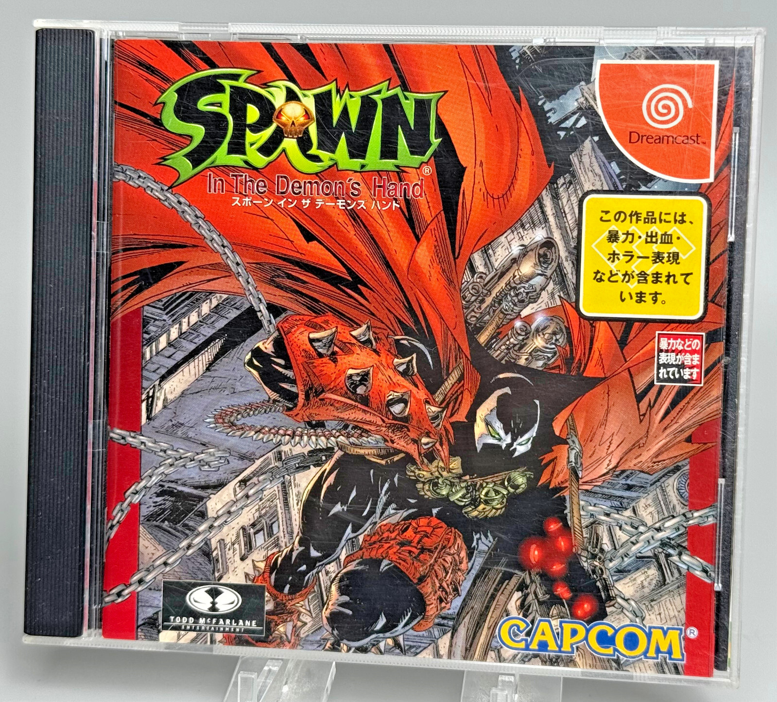 Spawn in the demon’s hand sur Sega Dreamcast NTSC-J CD non rayé