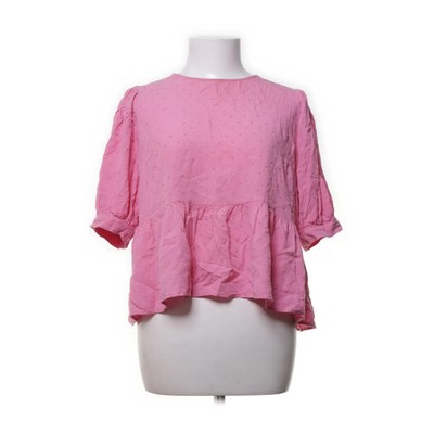 WHITE No Man's Label, Top, Größe: M/L, Pink, Gepunktet, Damen #GVX
