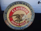 Vintage  Claussen Brewing Ass'n Brewing  Tray Beer Sign L@@K!!
