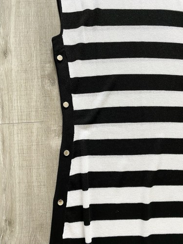 Karen Millen Stripe Lightweight Summer Knit Maxi Dress Size S RRP £119 - Picture 5 of 10