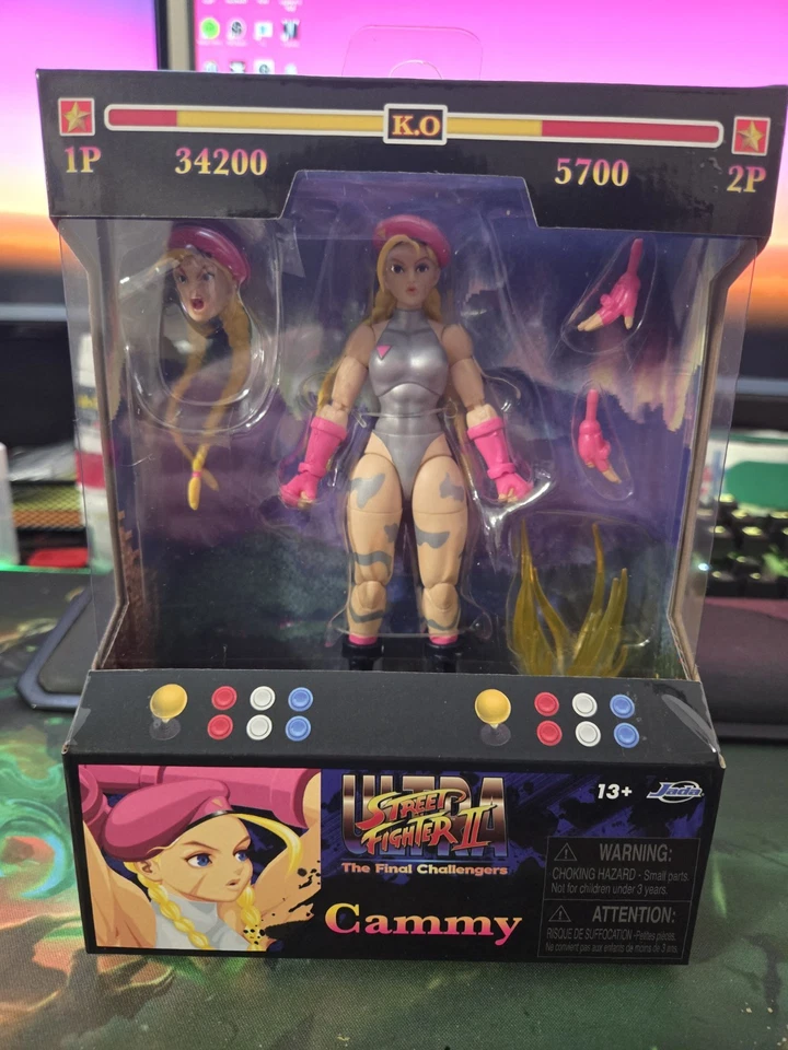 Cammy Player 2 Jada Street Fighter Ultra II EE Exclusivo 6 pulgadas en Stock NUEVO Foto 2 de 4