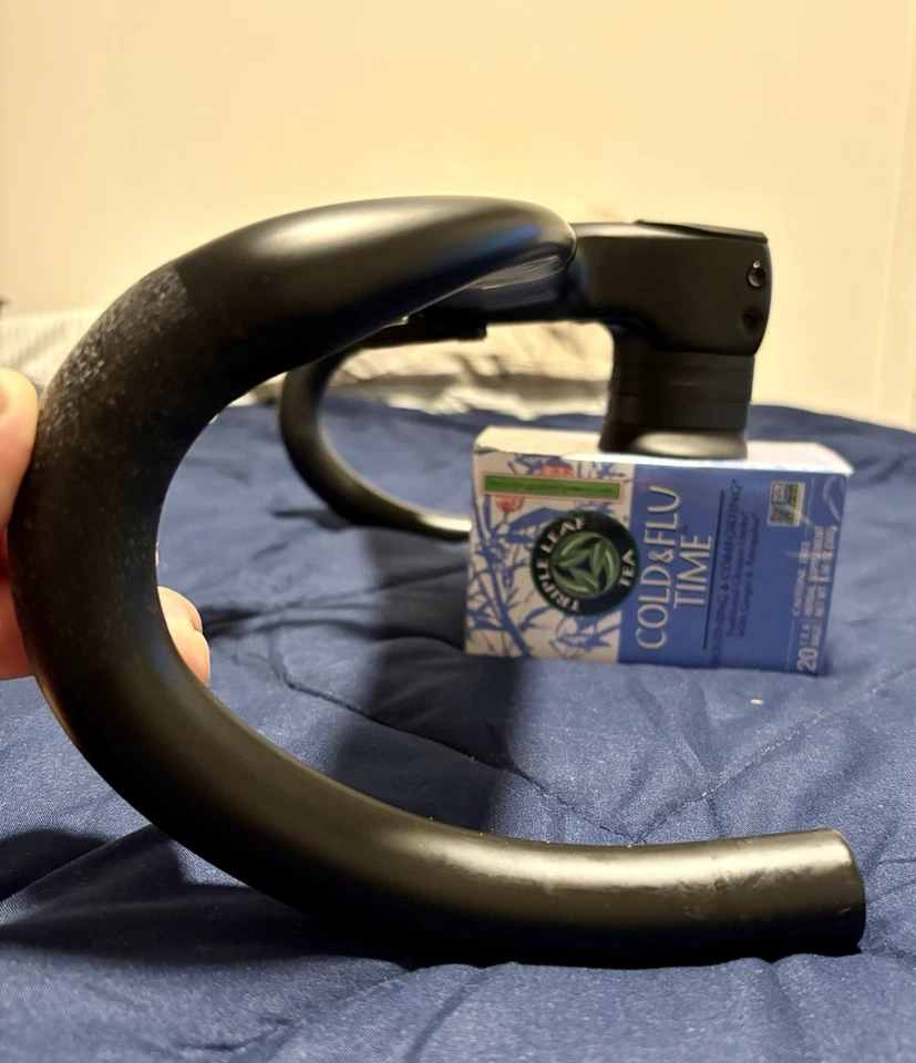 Combo de vástago manillar carbono bicicleta de carretera 42/90 Foto 4 de 4