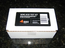 ACID TEST KIT FOR WINE MAKING FISH FARMING HOME BREWING OR MOST OTHER LIQUIDS