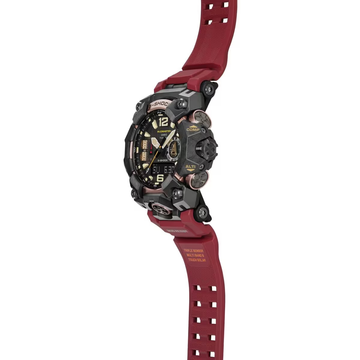 CASIO MUDMASTER G-Shock GWG-B1000-1A4 Red 200m Bluetooth TWN | eBay