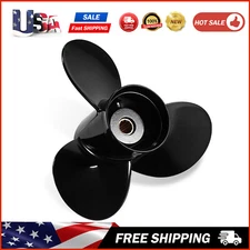 Outboard Propeller 10 1/4x13 For Suzuki DF DT 25-30HP 10 Tooth Aluminum RH