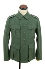 Tunica tedesca seconda guerra mondiale M40 EM field wool Feldbluse M SOLO