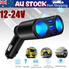 <!--F#f_0-->Car Charger Cigarette Lighter Double Power Adapter Socket Splitter Dual USB WZ<!--F/-->