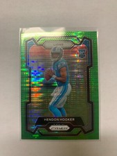 2023 Panini Prizm Neon Green Pulsar Rookie Hendon Hooker RC