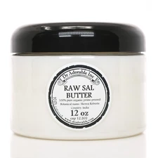 RAW SAL BUTTER/SHOREA FRESH ORGANIC PURE 2 OZ 4 OZ 8 OZ 1 LB 2LB-UP TO 10 LB