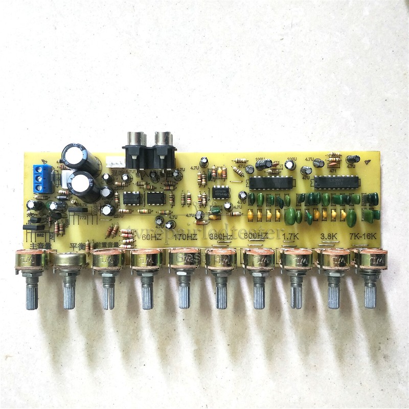 HIFI Amplifier Preamplifier Volume Tone EQ Control Board Equalization Board