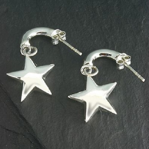 CHICNET Fake Piercing Aus Bone - Handgeschnitzte Ohrstecker Unisex