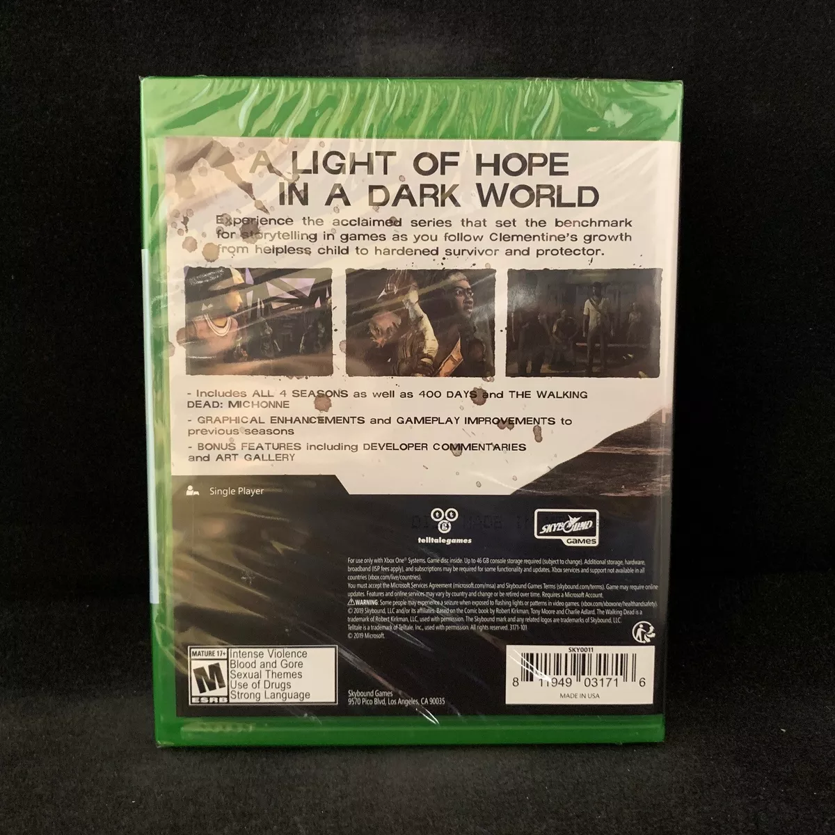 The Walking Dead The Telltale Definitive Series Xbox One BRAND