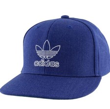 Adidas Mens Original STR Classic Outline Black White Adjustable SnapBack