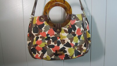 Relic Purse Blake Flower Satchel Tortoise Shell Plastic Ring