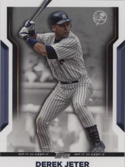 Topps Rip 2021 Topps Rip - Derek Jeter #40 Ripped /99 for sale online | eBay
