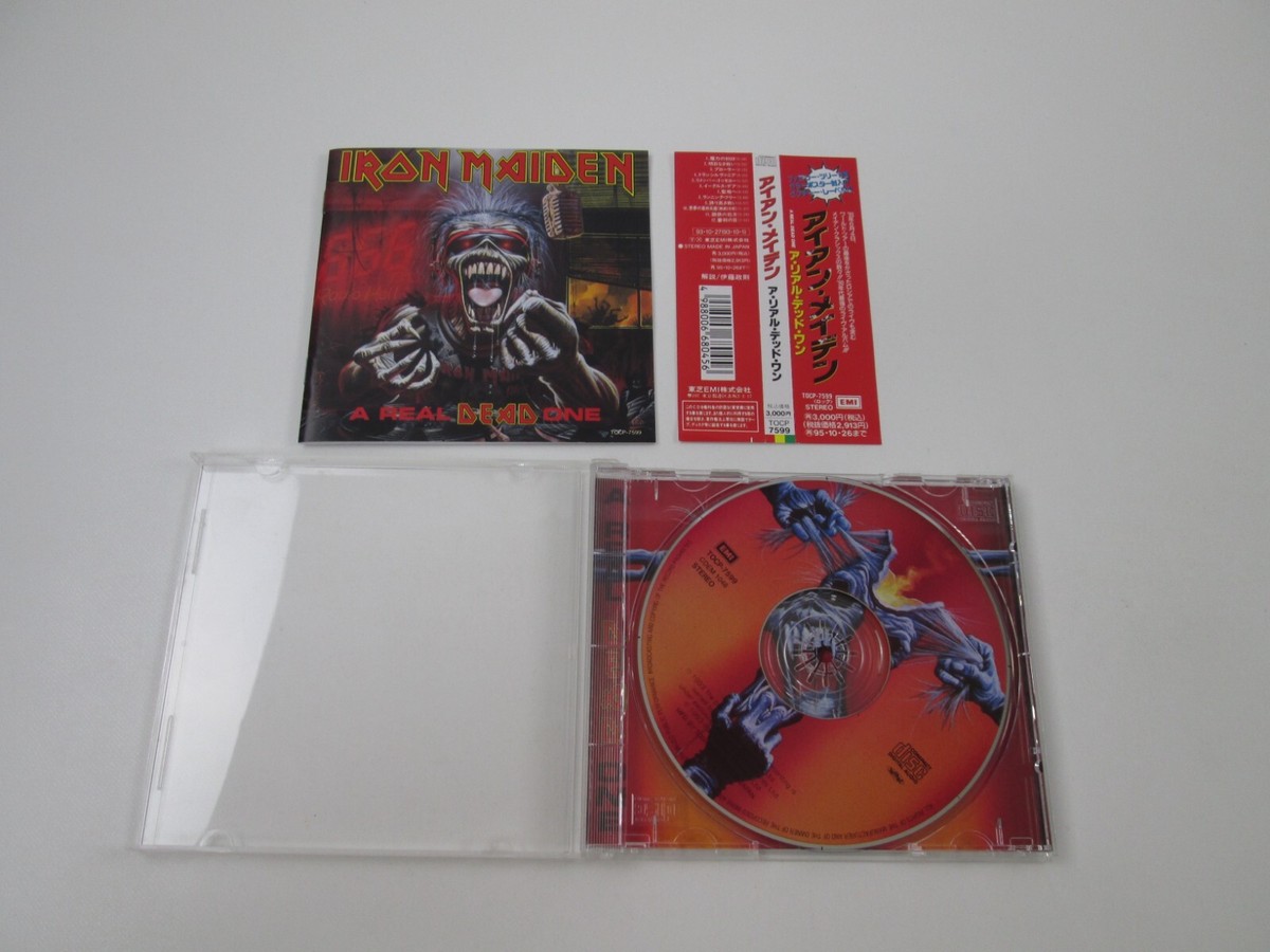 【美品】 The Dead C 1st 7EP Iron Maiden a Real Dead One Japan CD Tocp-7599 1993 OBI for