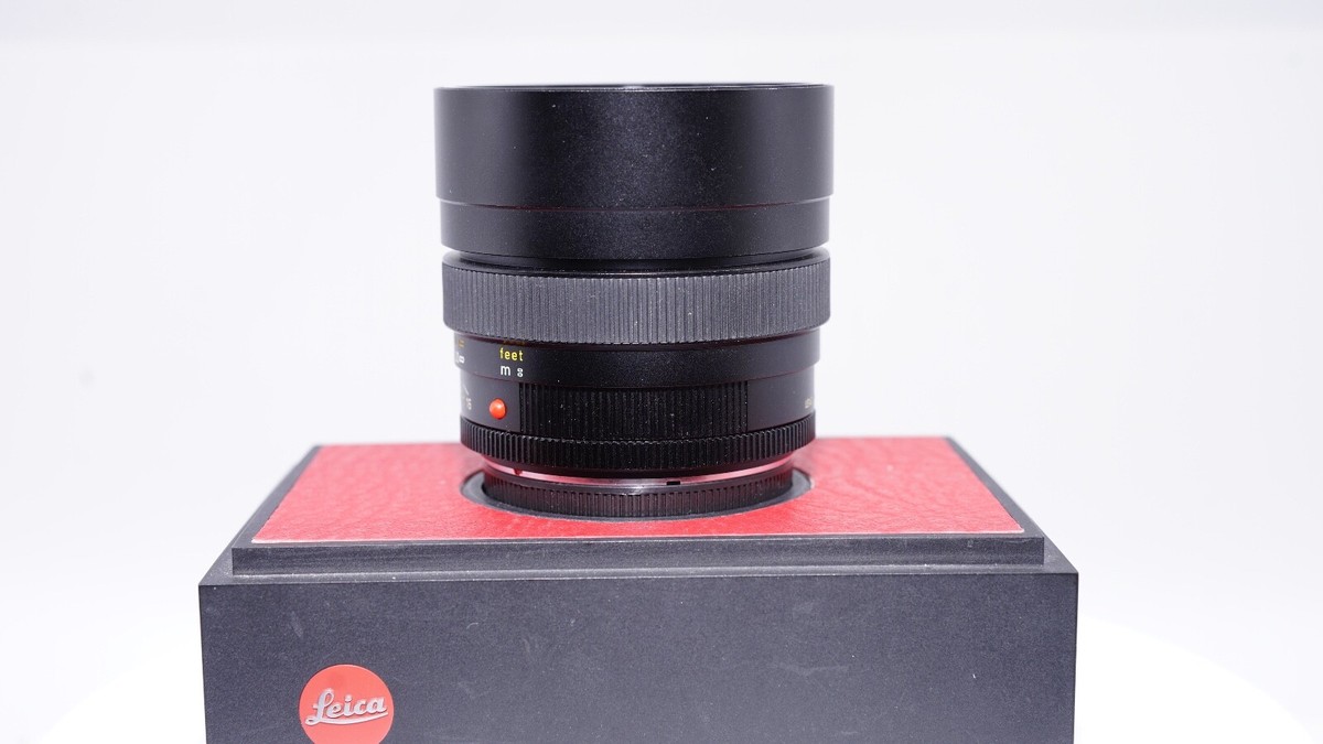 Leica Summilux-R 80mm f/1.4 3 Cam Lens Boxed #3151878 