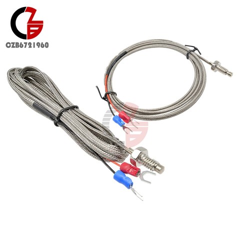 Thermocouple Temperature Sensor Cable Controller CG wrnt-02 M6 thread K - Picture 9 of 24