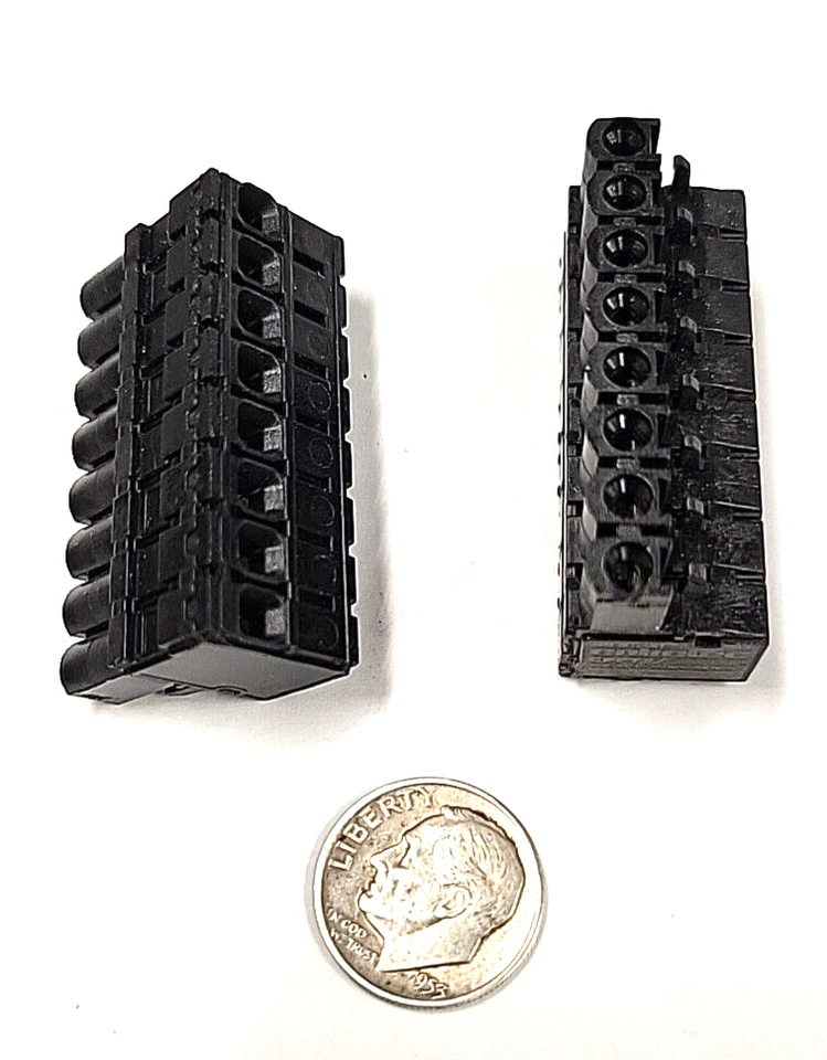 ABB Entrelec 009435800 CPFT2/R-8 screwdo 5.08 euro Terminal 8 Positi Connect 2pc - Image 2 of 4