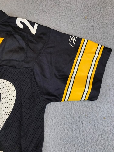 Pittsburgh Steelers Staley #22 Jersey Youth Medium 10-12 Black NFL Reebok - Picture 18 of 21