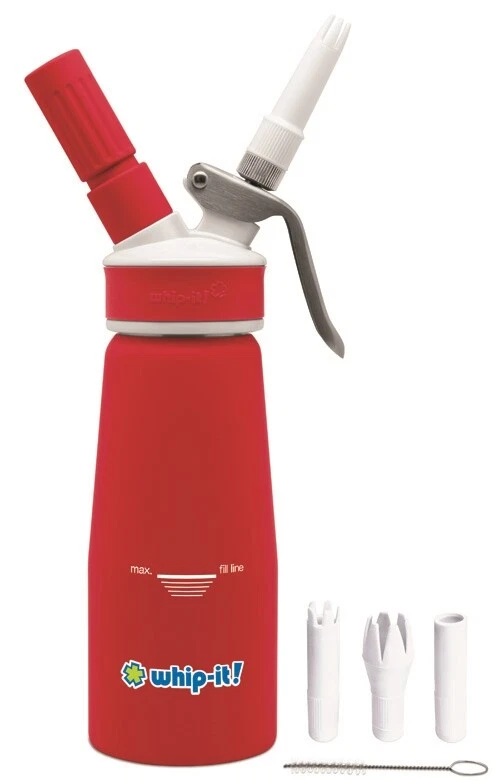 Dispensador de Crema 1/4 L PRO GOMA 4 colores 1/3ltr 300ml Foto 2 de 4