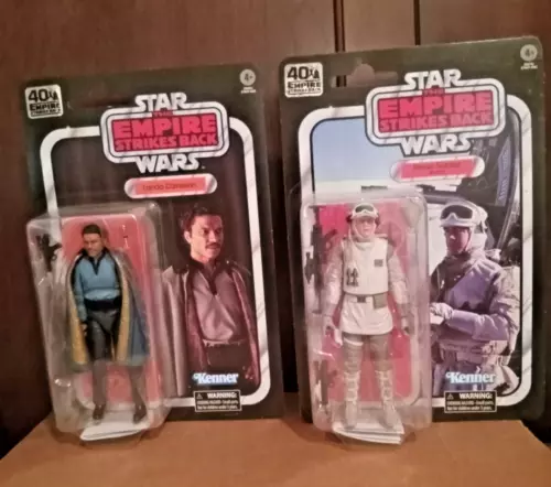 Star Wars Black Series Lando+Rebel Soldier Hoth 40th Anniversary ESB 6 Inch New