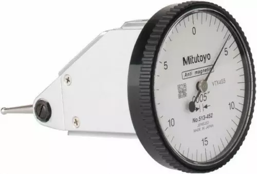 Mitutoyo 513-452-10T Vertical Dial Test Indicator Set, .030" Range, .0005" Gradu