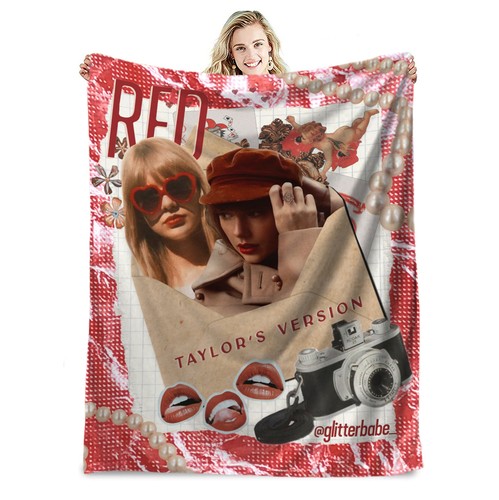 Taylor Swift Flannel Blanket Throw Napping Bedding Bed Sofa Soft Christmas Gift - Picture 5 of 23