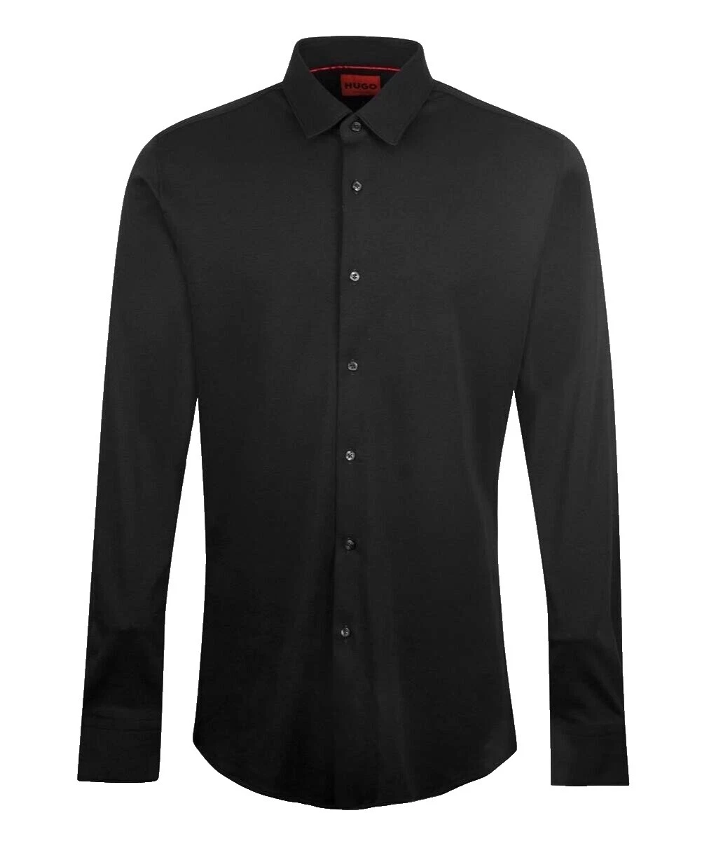 HUGO BOSS Black Dress Shirts for Men