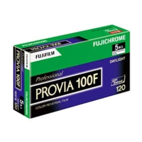 5 Rolls FUJIFILM Fuji 120 PROVIA100F EP NP12EX5 Color 6x9 6x8 6x7 6x6 6x4.5 NEW - Image 2 of 2