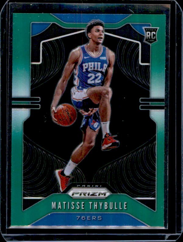 2019-20 Panini Prizm - Rookie Green Prizm #290 Matisse Thybulle (RC)