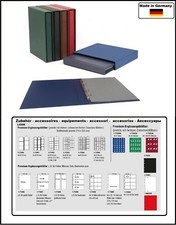 Coin Album Optus + Cassette Blue Look OP-1000K-B Empty For Self-Filling