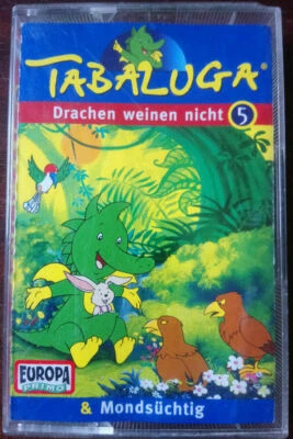 Tabaluga - Folge 5 - Drachen weinen nicht + Mondsüchtig - MC Hörspiel Kassette - Bild 1 von 2