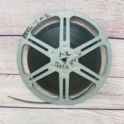 Gold Rush 1-2 Film Reel, Actual Reel From Gold Rush Taping