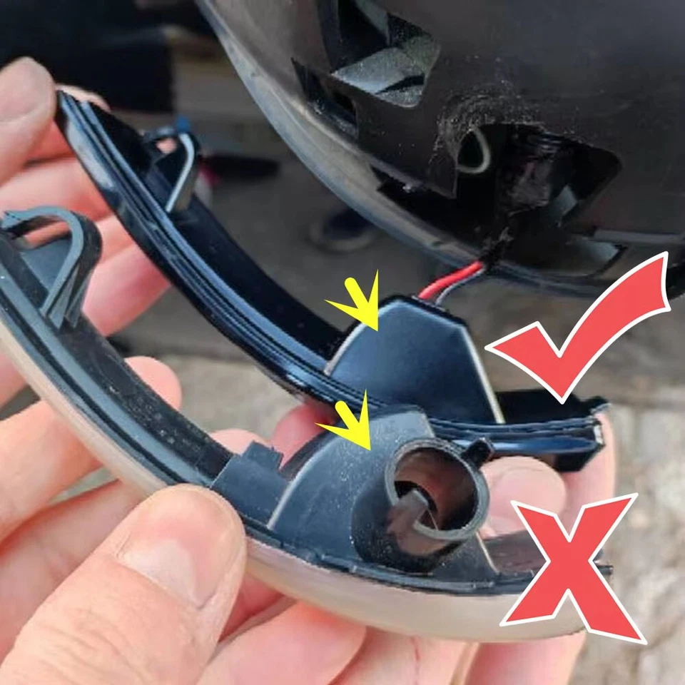 Dynamic LED Side Mirror Turn Signal Light For Ford Focus MK3 SE/ST/RS 2012-2018 - Imagen 3 de 4