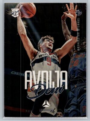 2020 Panini Chronicles Luminance Rookie RC #145 Deni Avdija