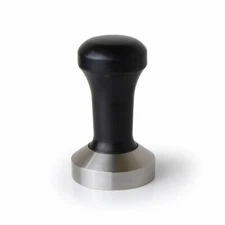 Flat Stainless Coffee Tamper for La Pavoni ø 51mm Black Handle - Millennium