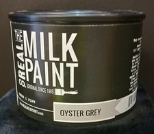 The Real Milk Paint Co. Makes 1 Pint Powder OYSTER GREY For Environment