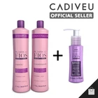 Cadiveu Plastica dos Fios Shampoo and Conditioner Home Care + Primer Kit 34oz 1L