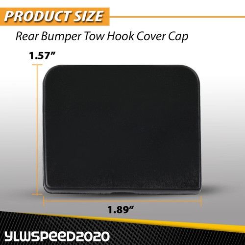 Rear Bumper Tow Hook Eye Cover Cap Fit For 09-11 Mercedes-Benz ML350 ML450 ML500 - Picture 3 of 12