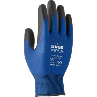 uvex 6006011 uvex Arbeitshandschuh phynomic wet, Gr. 11, blau/anthrazit
