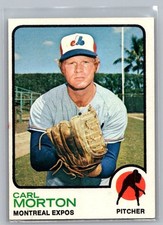 1973 Topps - Carl Morton #331 Montreal Expos Excellent Condition