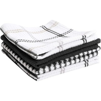 Absorbent Cotton Kitchen Dish Cloths Waffle Knit Wash Towels Cleaning Scrubbing