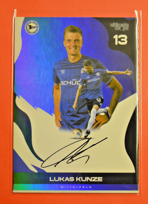 Ultimate Dropz This is Arminia Bielefeld TC - Lukas Kunze Autogramm 03/70
