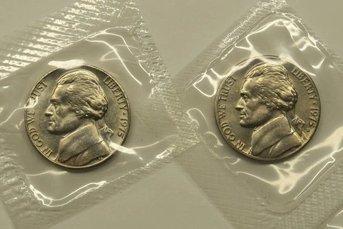 Photo of a 1975-P Jefferson Nickel from an eBay sale