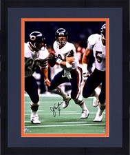Framed Jim McMahon Chicago Bears Autographed 16